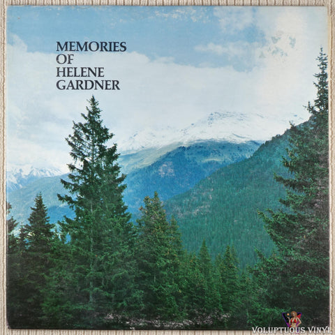 Unknown Artist ‎– Memories Of Helene Gardner vinyl record front cover