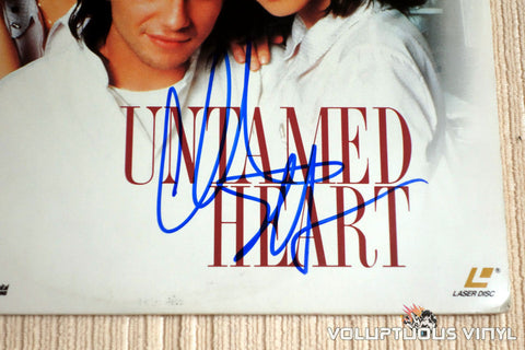 Untamed Heart - LaserDisc - Christian Slater Autograph