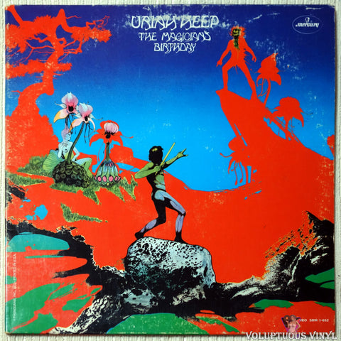 Uriah Heep ‎– The Magician's Birthday vinyl record front cover