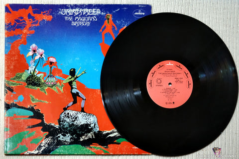 Uriah Heep ‎– The Magician's Birthday vinyl record