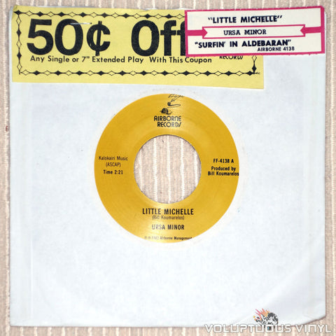 Ursa Minor ‎– Little Michelle - 7" Vinyl Single 
