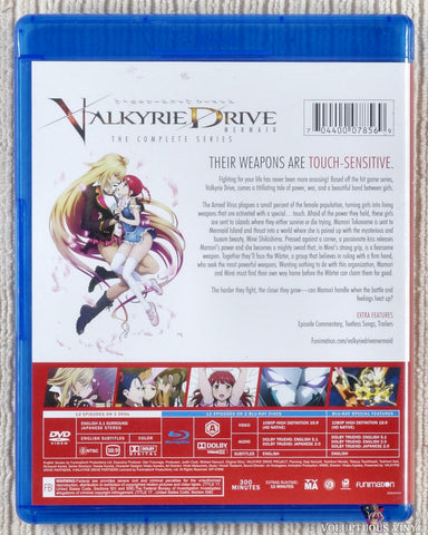 Valkyrie Drive Mermaid: Complete Series Blu-ray/DVD back cover