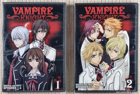 Vampire Knight 1 & 2 DVD front cover