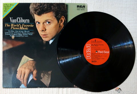 Van Cliburn ‎– The World's Favorite Piano Music vinyl record