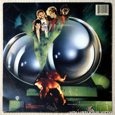 Van Halen ‎– 5150 - Vinyl Record - Back Cover