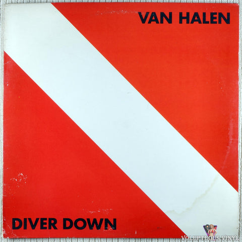 Van Halen ‎– Diver Down vinyl record front cover