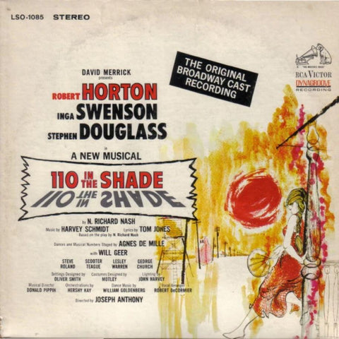 Various – 110 In The Shade - The Original Broadway Cast (1963) Stereo