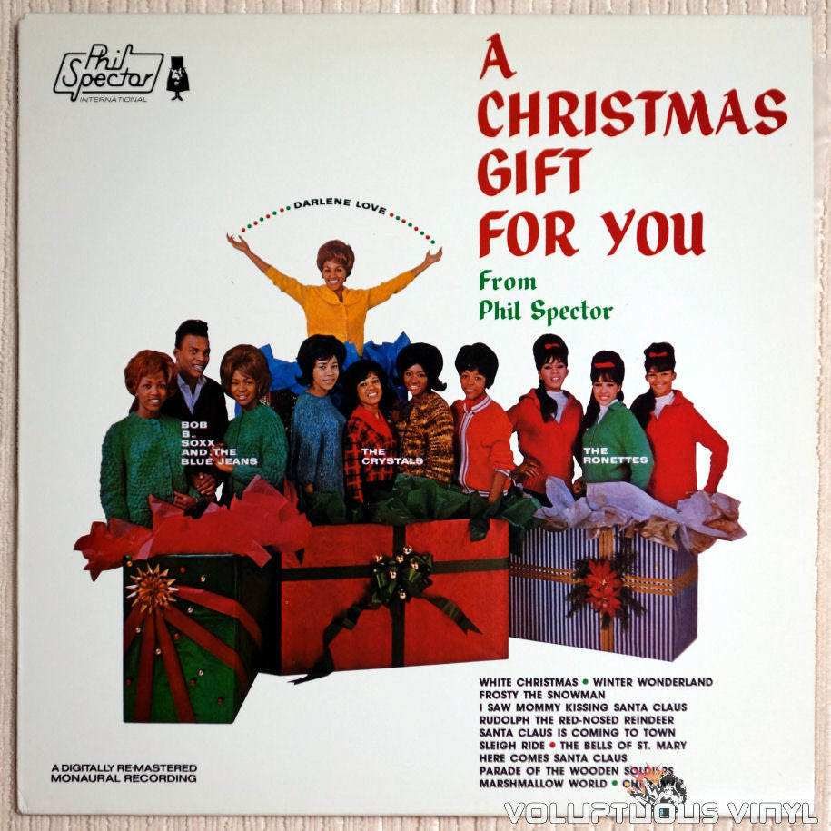 Various ‎– A Christmas Gift For You From Phil Spector - Vinyl Record - Front Cover