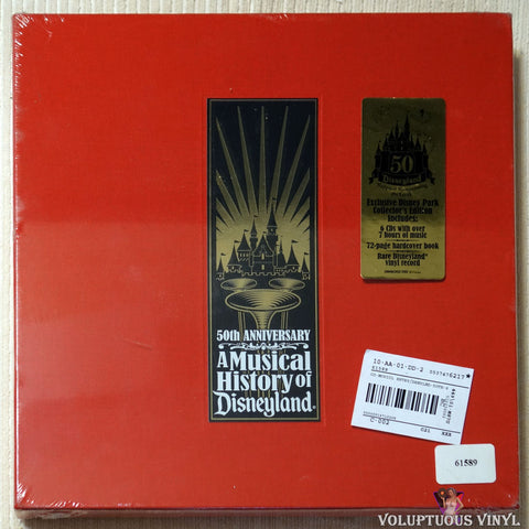 Various ‎– A Musical History Of Disneyland CD Box Set front cover