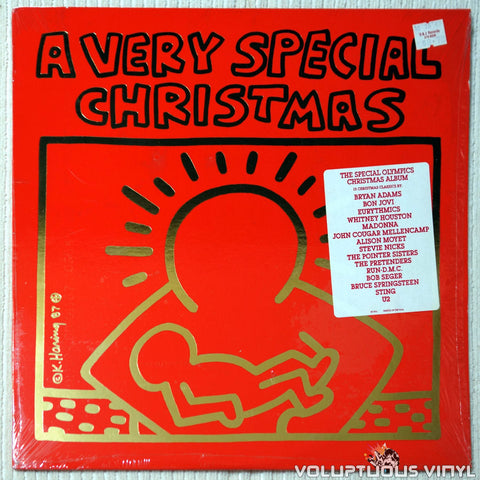 Various ‎– A Very Special Christmas vinyl record front cover