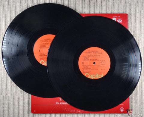 Various – An All-Star Country Christmas vinyl record