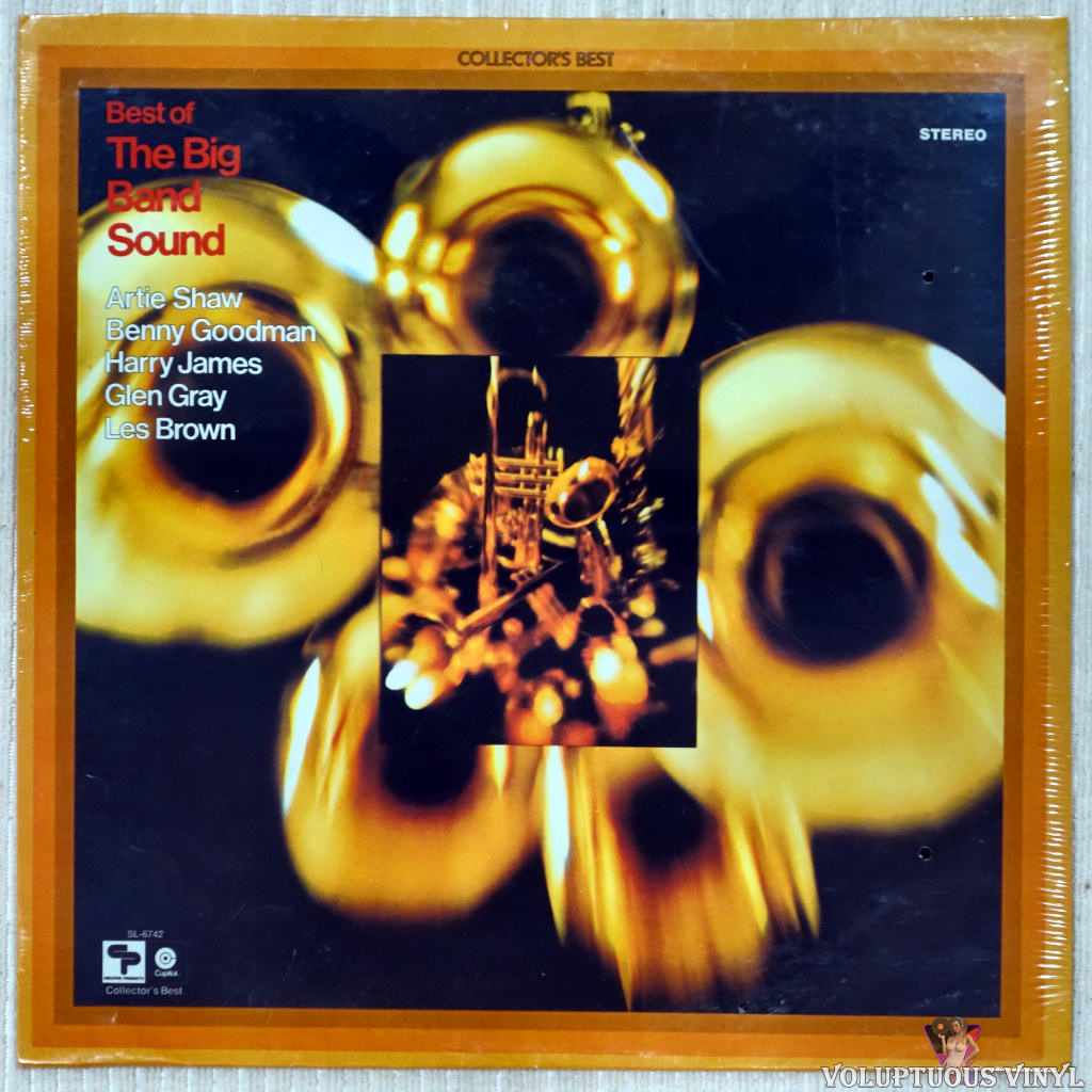 Various ‎– Best Of The Big Band Sound vinyl record front cover
