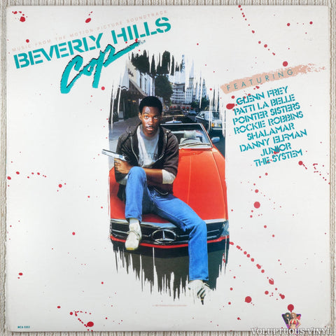 Various – Beverly Hills Cop - Music From The Motion Picture Soundtrack vinyl record front cover
