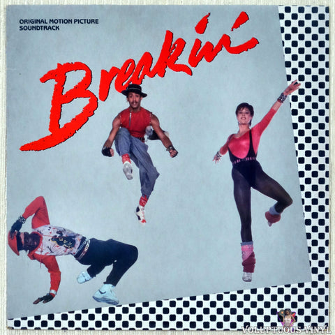 Various ‎– Breakin' - Original Motion Picture Soundtrack vinyl record front cover