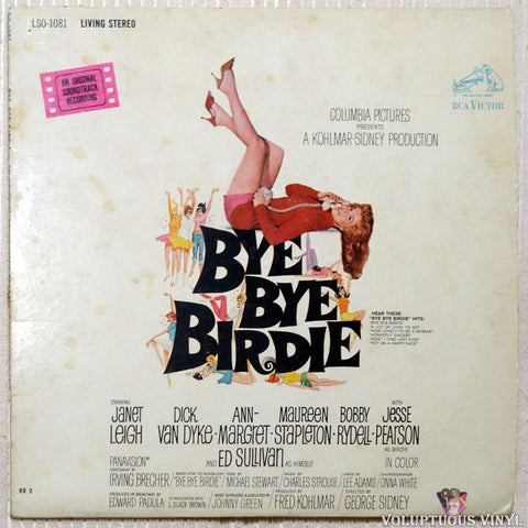 Various ‎– Bye Bye Birdie (An Original Soundtrack Recording) vinyl record front cover