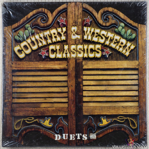 Various ‎– Country & Western Classics: Duets (1982) 3xLP, SEALED