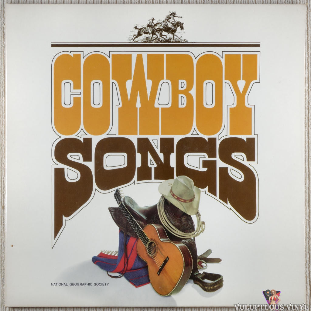 Various ‎– Cowboy Songs vinyl record front cover