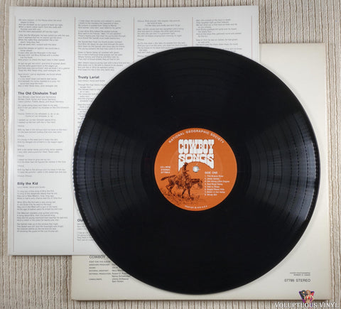 Various ‎– Cowboy Songs vinyl record