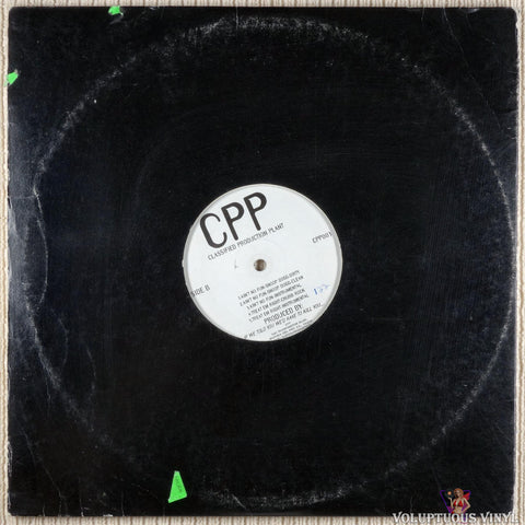 Various – CPP Classified Production Plant vinyl record Side B