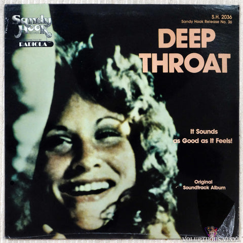 Various ‎– Deep Throat - It Sounds As Good As It Feels! (Original Soundtrack Album) (1980) SEALED