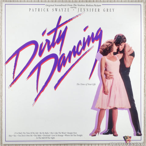 Various ‎– Dirty Dancing (Original Soundtrack From The Vestron Motion Picture) vinyl record front cover