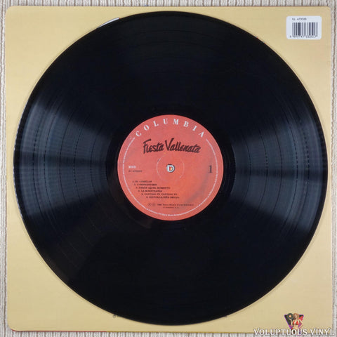 Various ‎– Fiesta Vallenata vinyl record