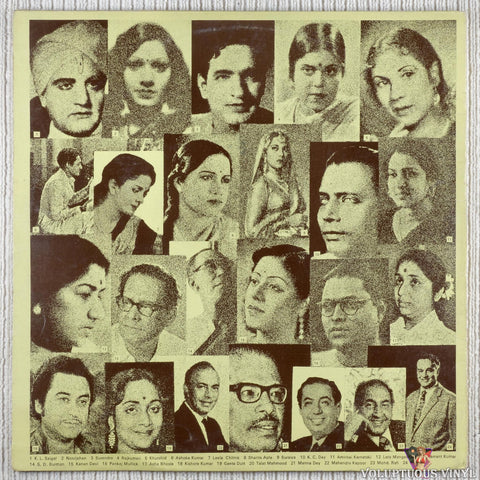 Various – Golden Greats Of 50 Years vinyl record back cover