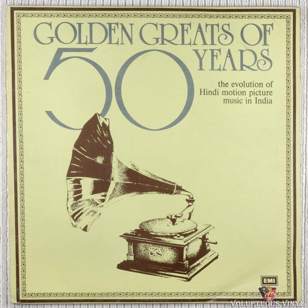 Various – Golden Greats Of 50 Years vinyl record front cover