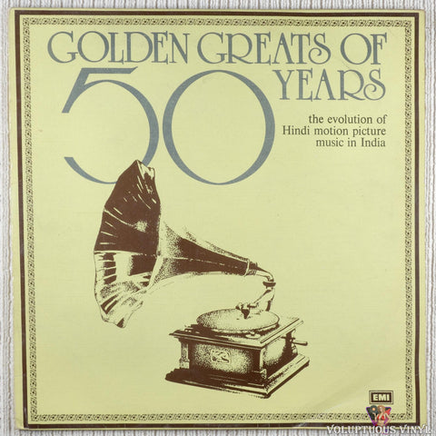 Various – Golden Greats Of 50 Years vinyl record front cover