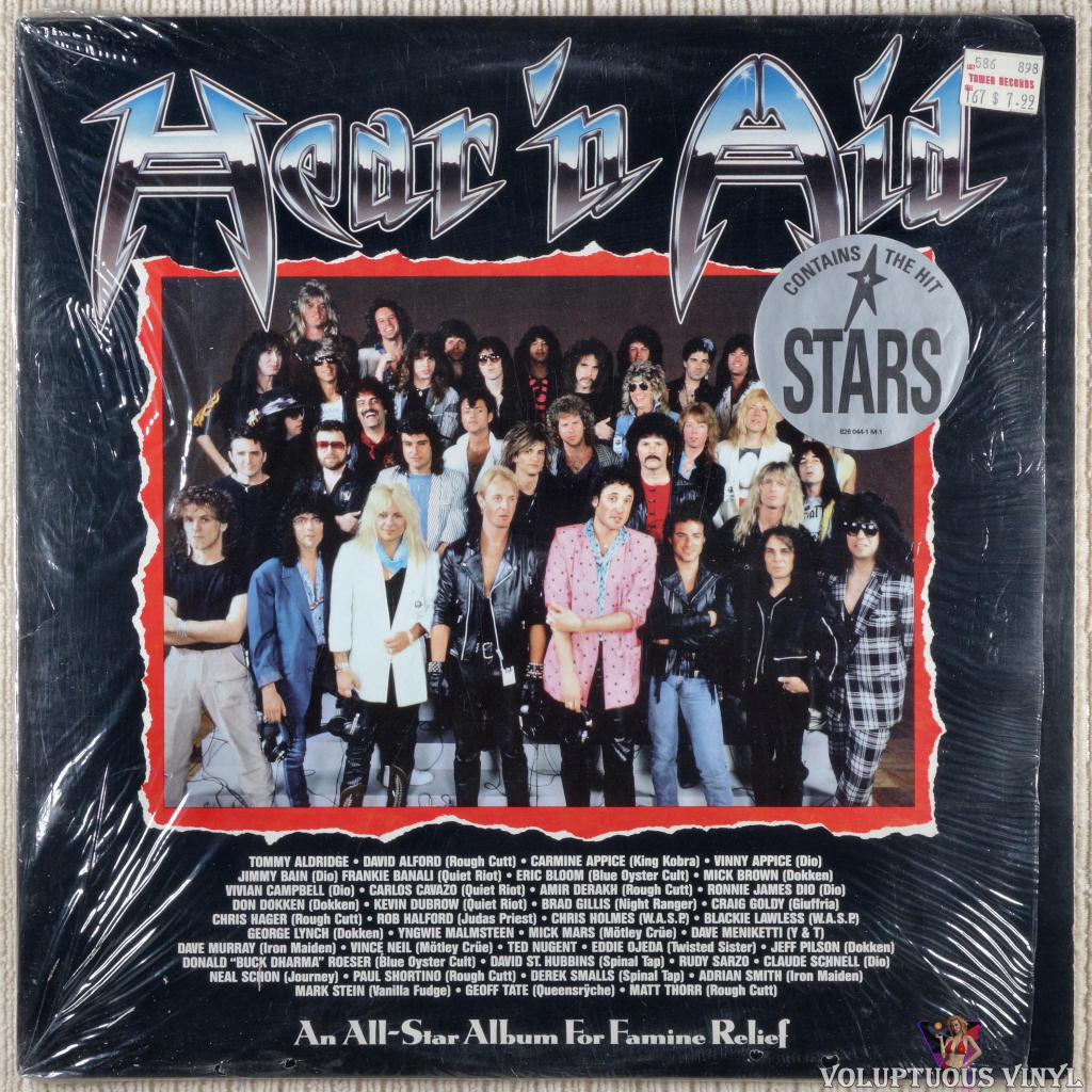 Various ‎– Hear'n Aid vinyl record front cover