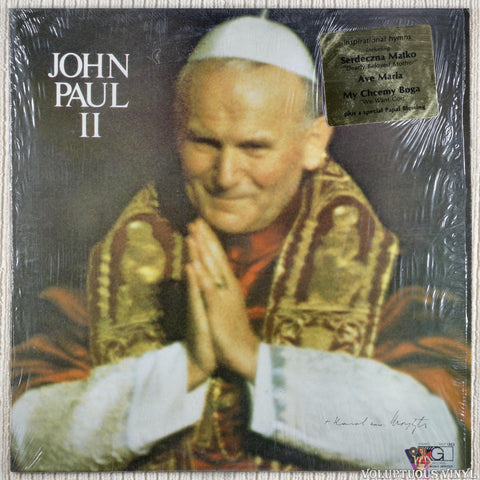 Various – John Paul II vinyl record front cover