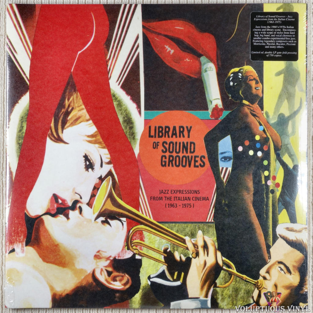 Various ‎– Library Of Sound Grooves: Jazz Expressions From The Italian  Cinema (1963-1975) (2015) 2 × Vinyl, LP, Compilation, Limited Edition –  Voluptuous Vinyl Records