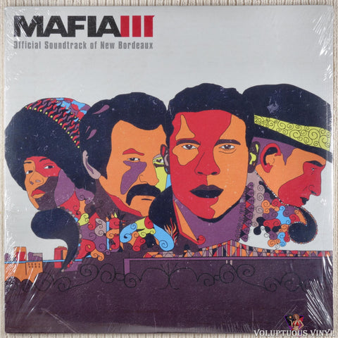 Various ‎– Mafia III - Official Soundtrack Of New Bordeaux vinyl record front cover