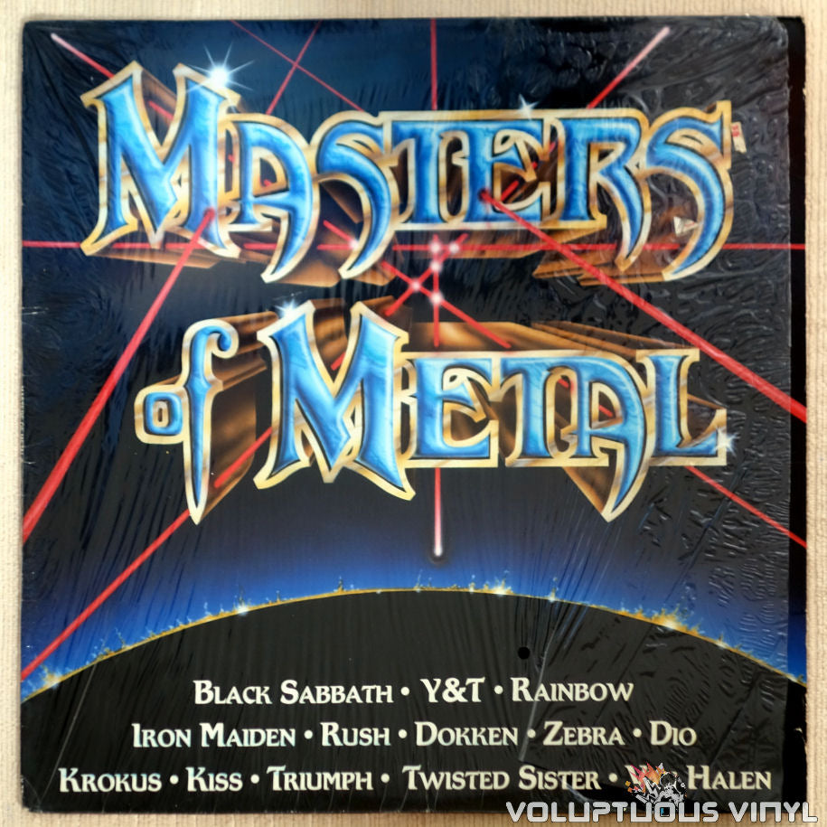 Various ‎– Masters Of Metal - Vinyl Record - Front Cover