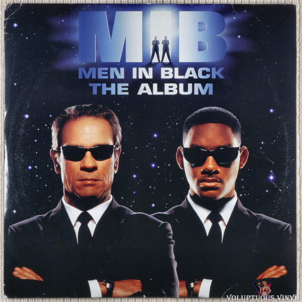 Various ‎– Men In Black: The Album vinyl record front cover