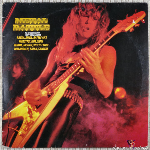 Various ‎– Metal Battle vinyl record front cover