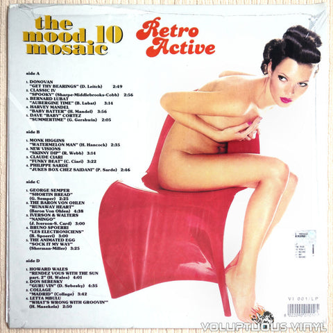 Various ‎– The Mood Mosaic 10 - Retro Active - Vinyl Record - Back Cover