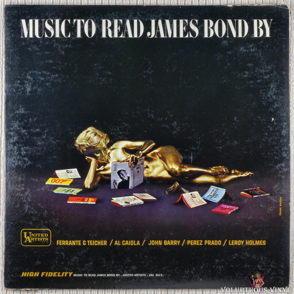 Various – Music To Read James Bond By vinyl record front cover