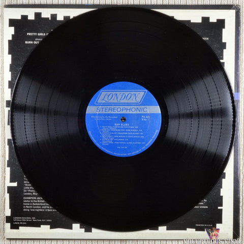 Various ‎– Raw Blues vinyl record