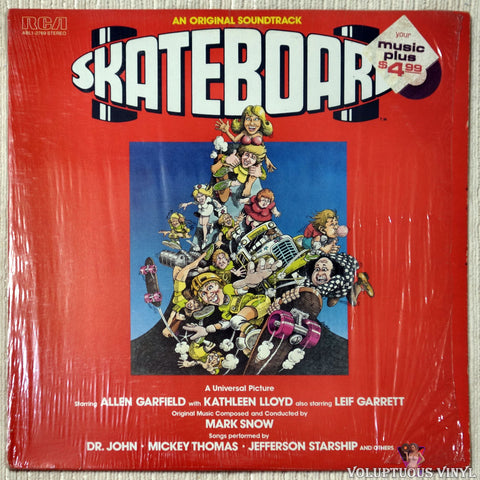 Various ‎– Skateboard (An Original Soundtrack Recording) vinyl record front cover