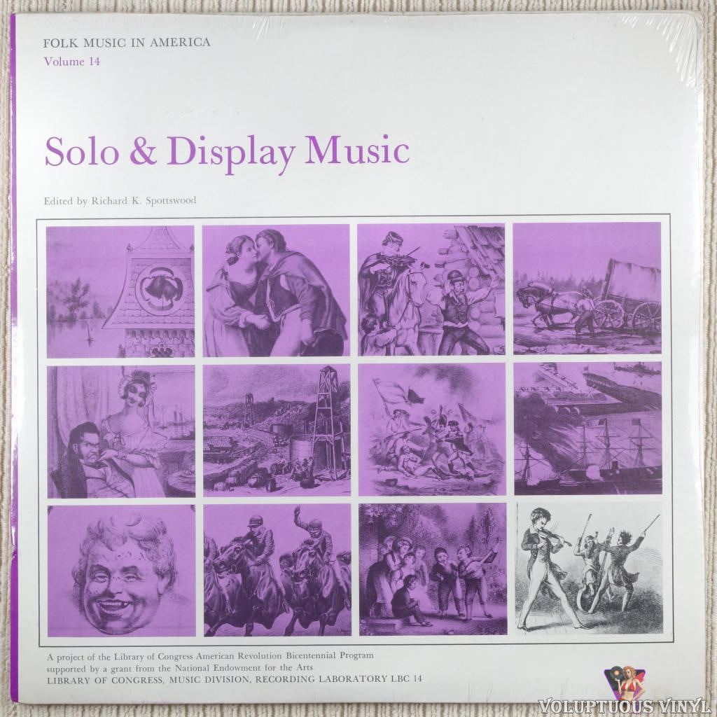 Various ‎– Solo & Display Music vinyl record front cover