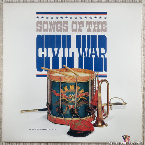 Various ‎– Songs Of The Civil War vinyl record front cover