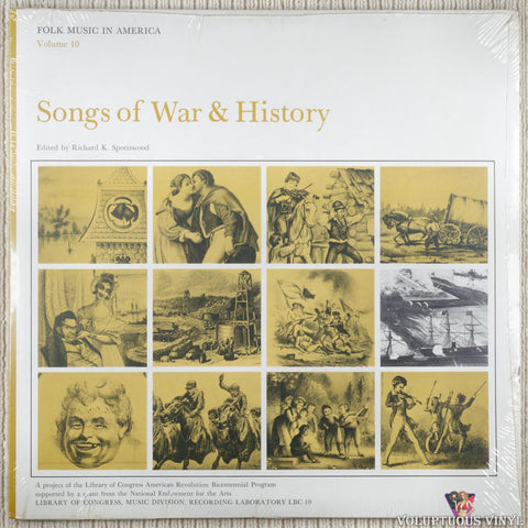 Various ‎– Songs Of War & History (1978) SEALED