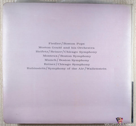 Various – Stereo For The Joy Of It - Classical Music Of Today In The Sound Of Tomorrow vinyl record back cover