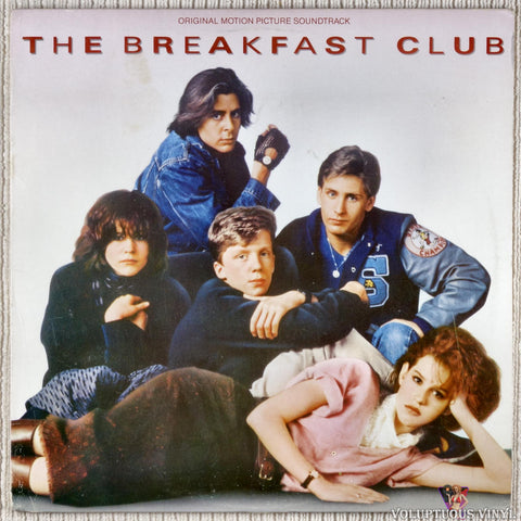 Various ‎– The Breakfast Club (Original Motion Picture Soundtrack) vinyl record front cover