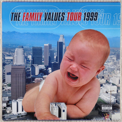 Various ‎– The Family Values Tour 1999 vinyl record front cover