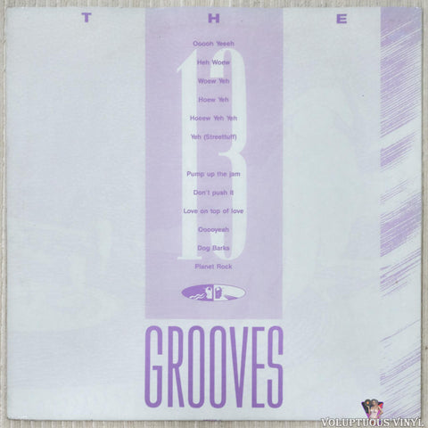 Various ‎– The Grooves 13 vinyl record front cover