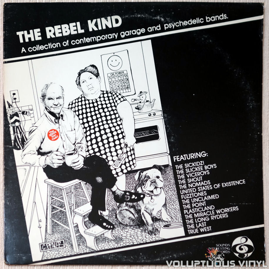 Various ‎– The Rebel Kind vinyl record front cover