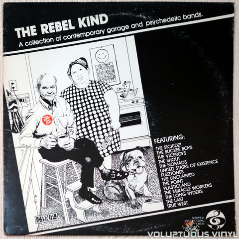 Various ‎– The Rebel Kind vinyl record front cover