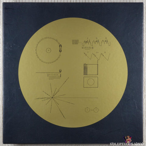 Various ‎– The Voyager Golden Record vinyl record front cover